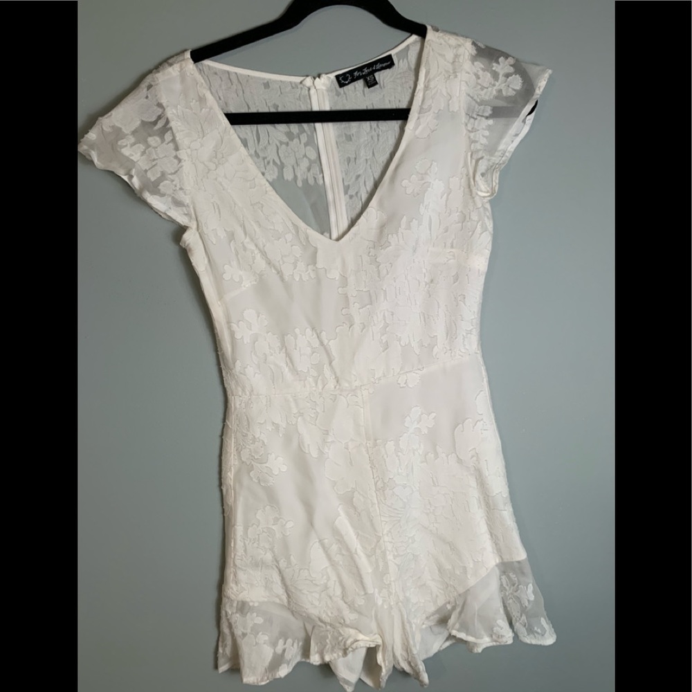 For Love and Lemons white romper